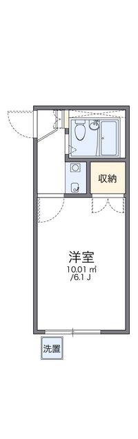 レオパレス新伊丹第２ 間取り図
