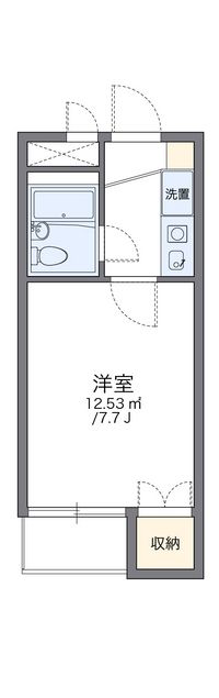 レオパレスＲＸ豊田梅坪 間取り図