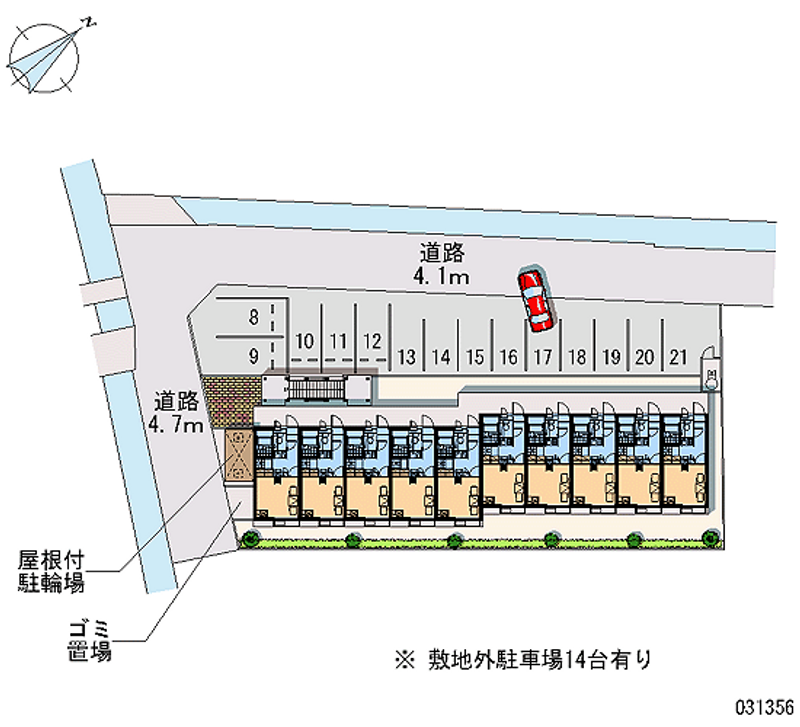 31356月租停车场