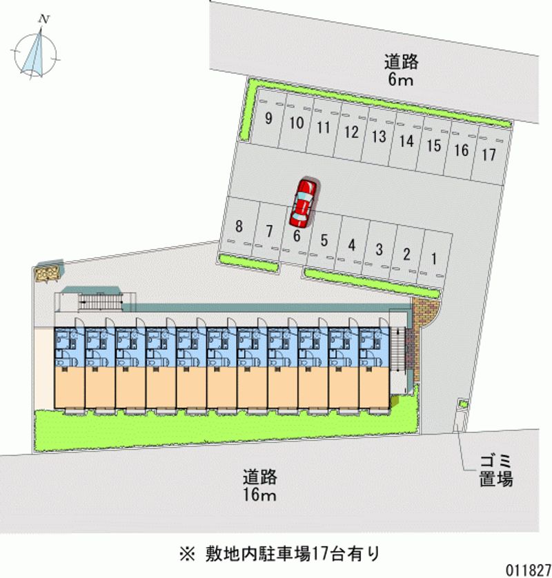 11827月租停車場