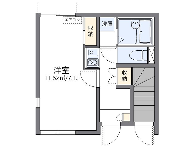レオネクストソレイユ籠池 間取図