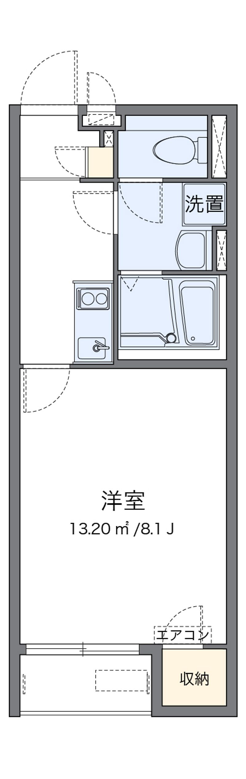 レオネクストクレーン 間取図