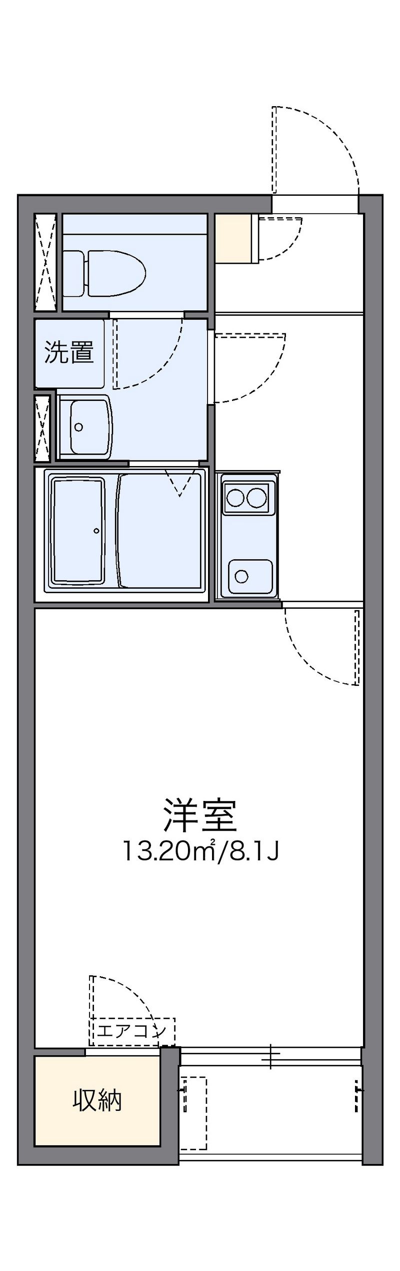 レオネクストＫ 間取図