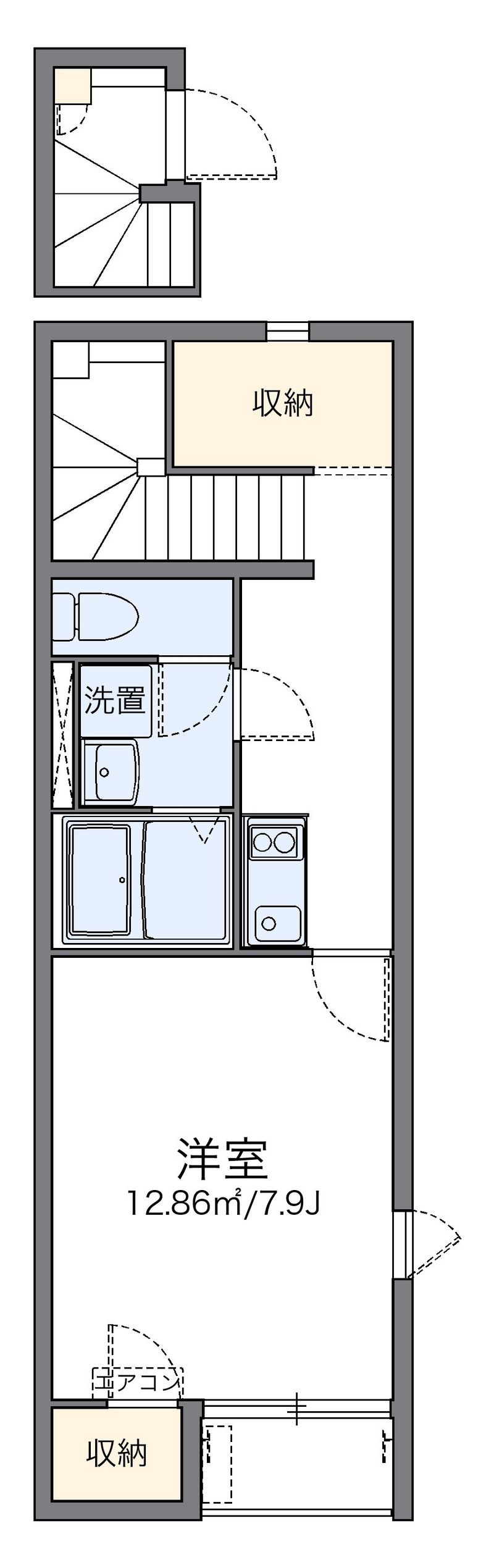 レオネクストオリーブ 間取図