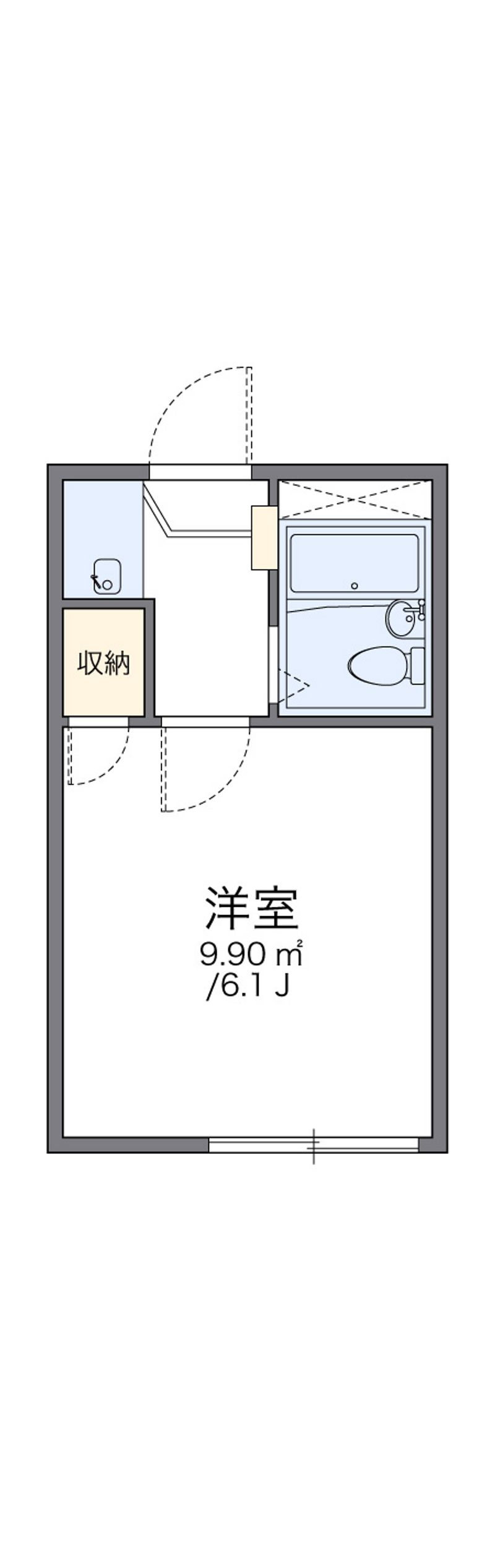 レオパレス川越第７ 間取り
