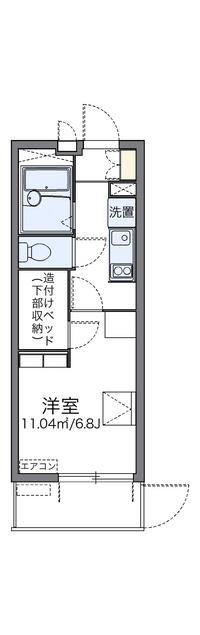 レオパレスＴＡＮＡＳＥ 間取り図