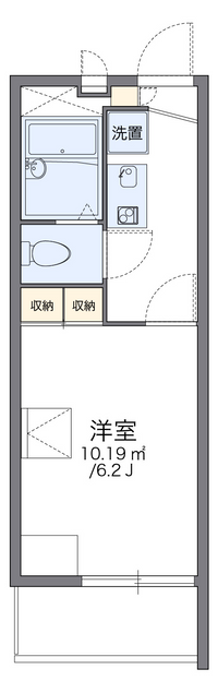 レオパレスコンパーノ 間取り図