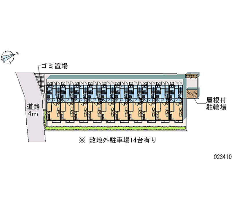 23410 bãi đậu xe hàng tháng