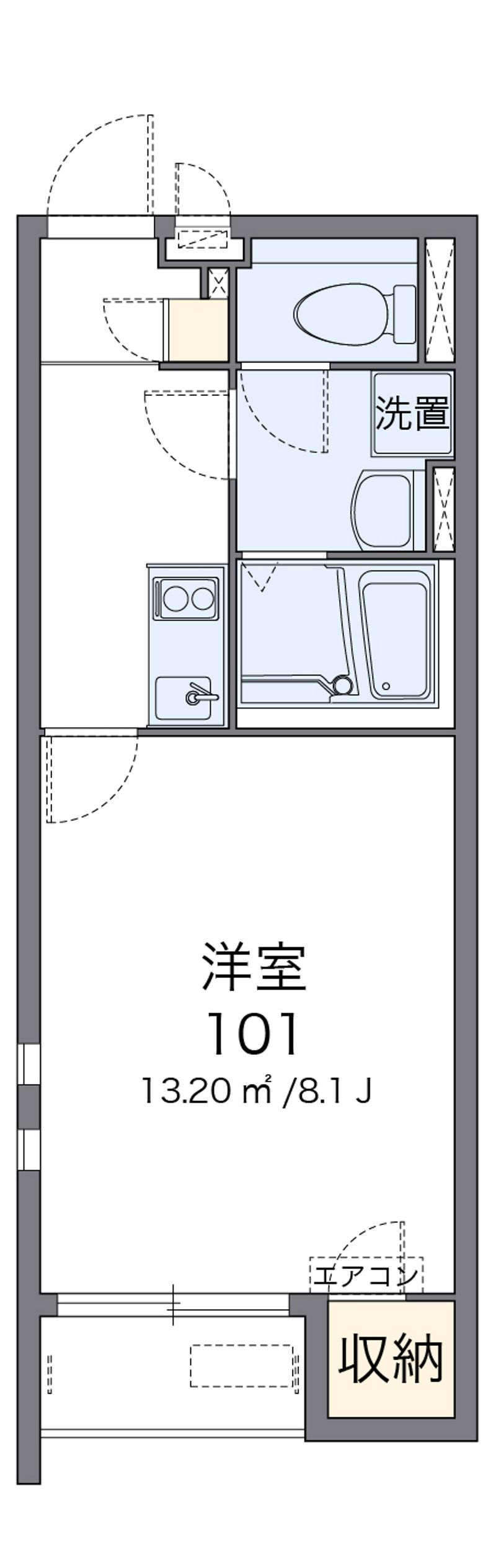 クレイノイーストコート西村 間取図