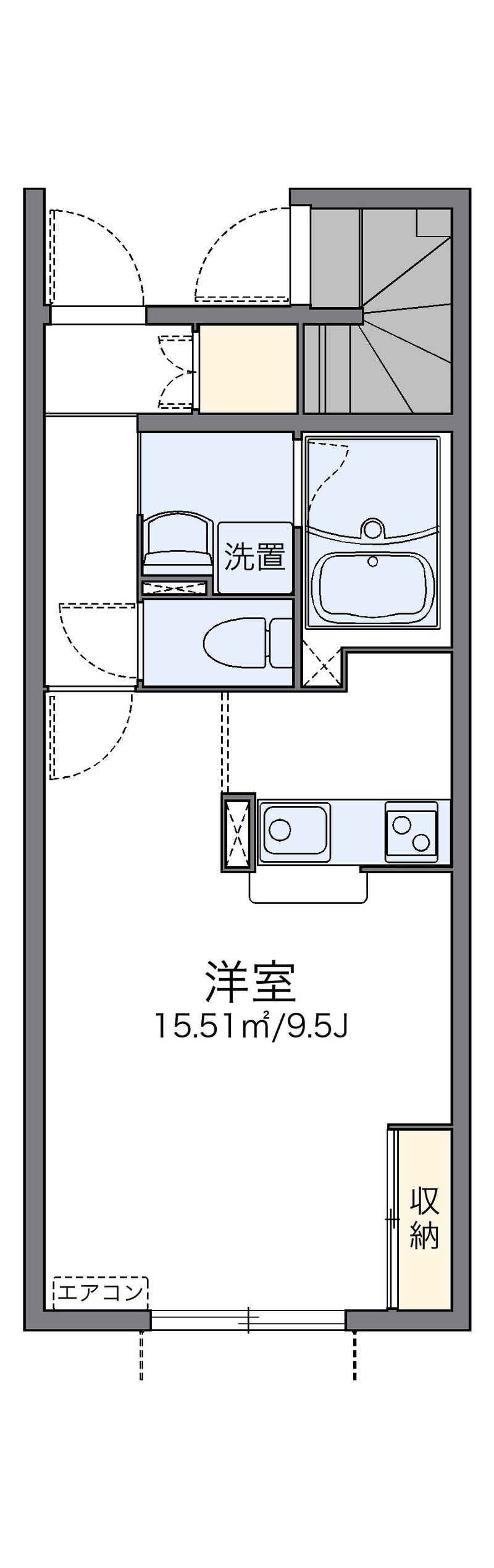 レオネクストオアシス　１９ 間取図