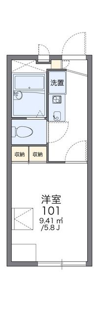レオパレス福寿 間取図