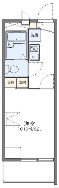 レオパレス太閤 間取り図