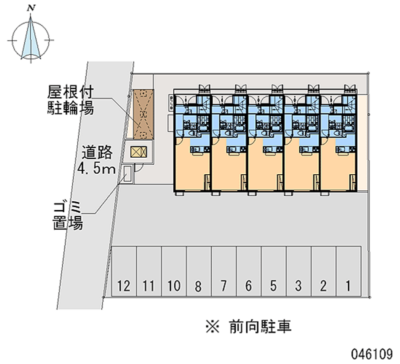 46109 Monthly parking lot