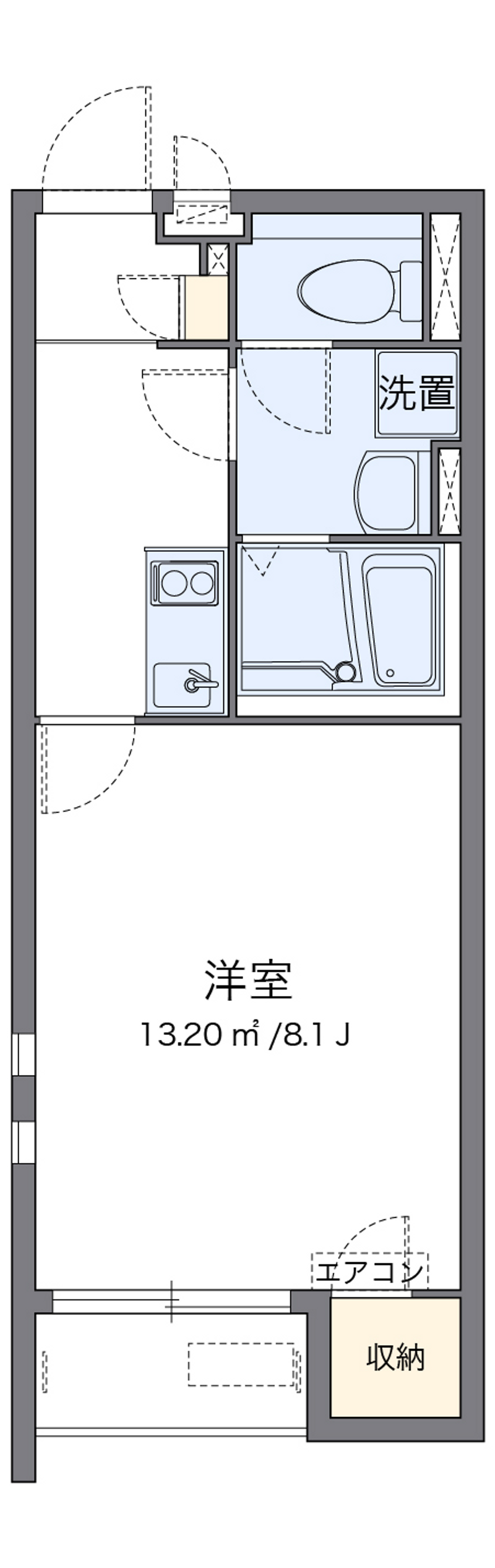 クレイノメルシン 間取図