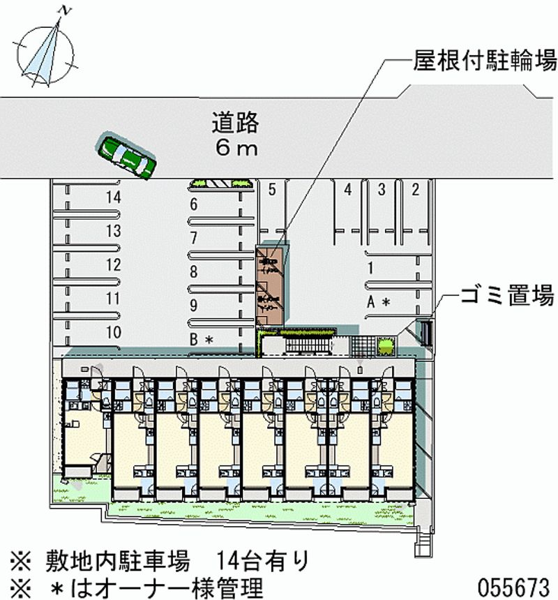 ミランダ東山台 月極駐車場