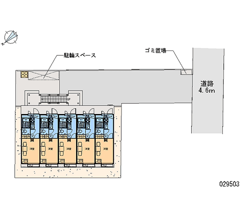 レオパレス一歩 区画図