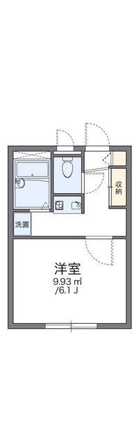 レオパレスアルカンシェルⅡ 間取り図