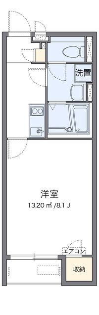 クレイノエスペランサ桜井新町 間取り図