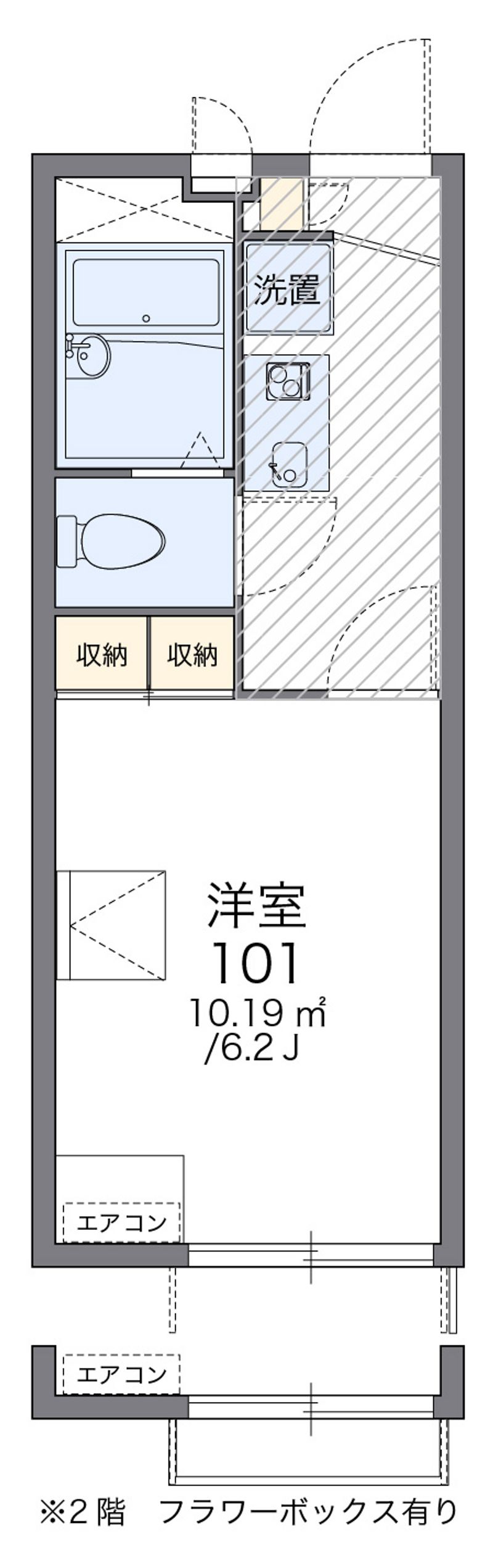 レオパレスＭ＆Ｋ　リアン 間取図