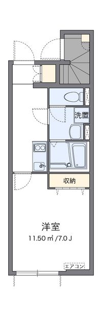 クレイノリバー 間取り図