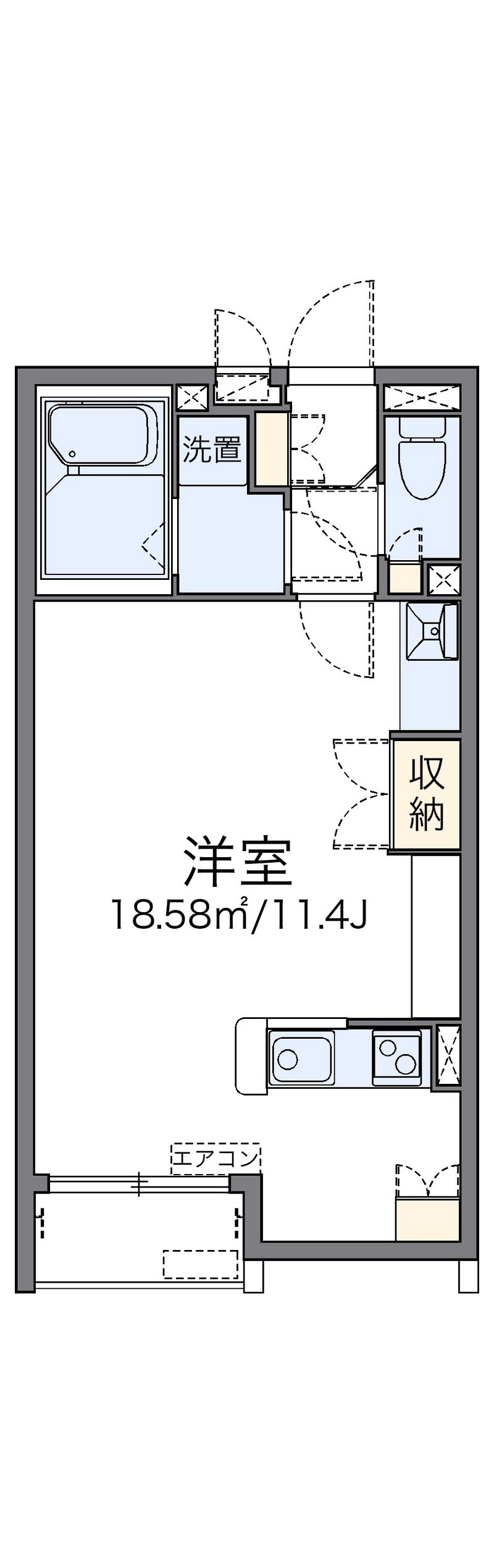 レオネクストグランツエスコート 間取図