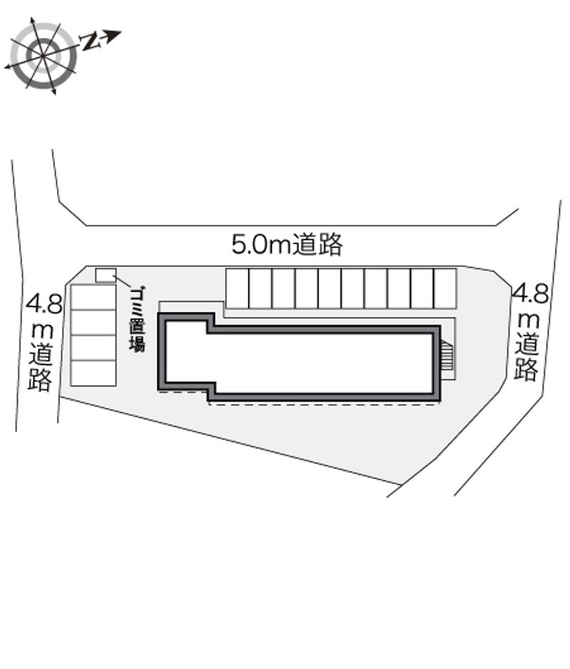 レオパレスアヴァンセ 配置図