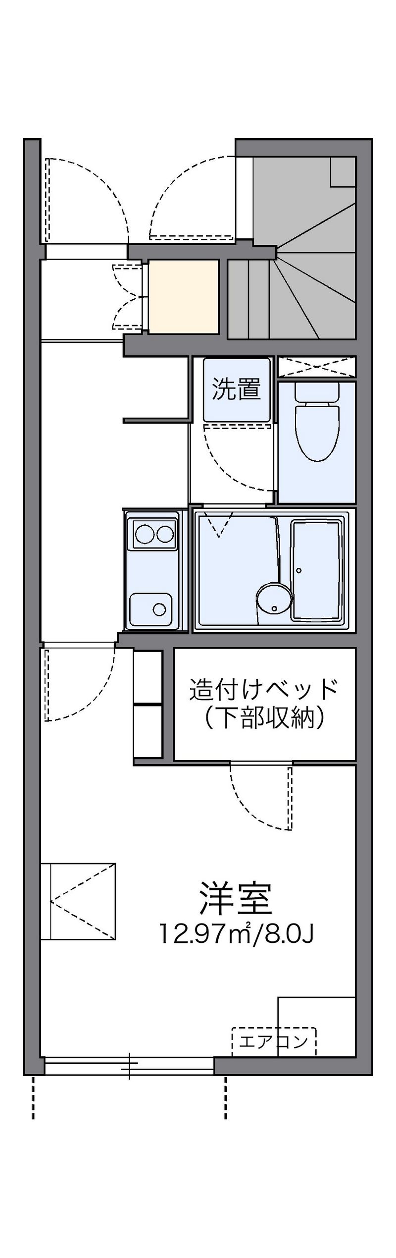 レオネクスト伊吹Ⅱ 間取図