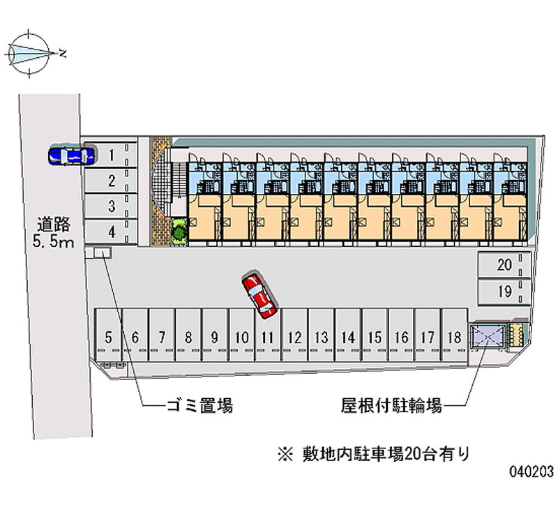 40203月租停车场