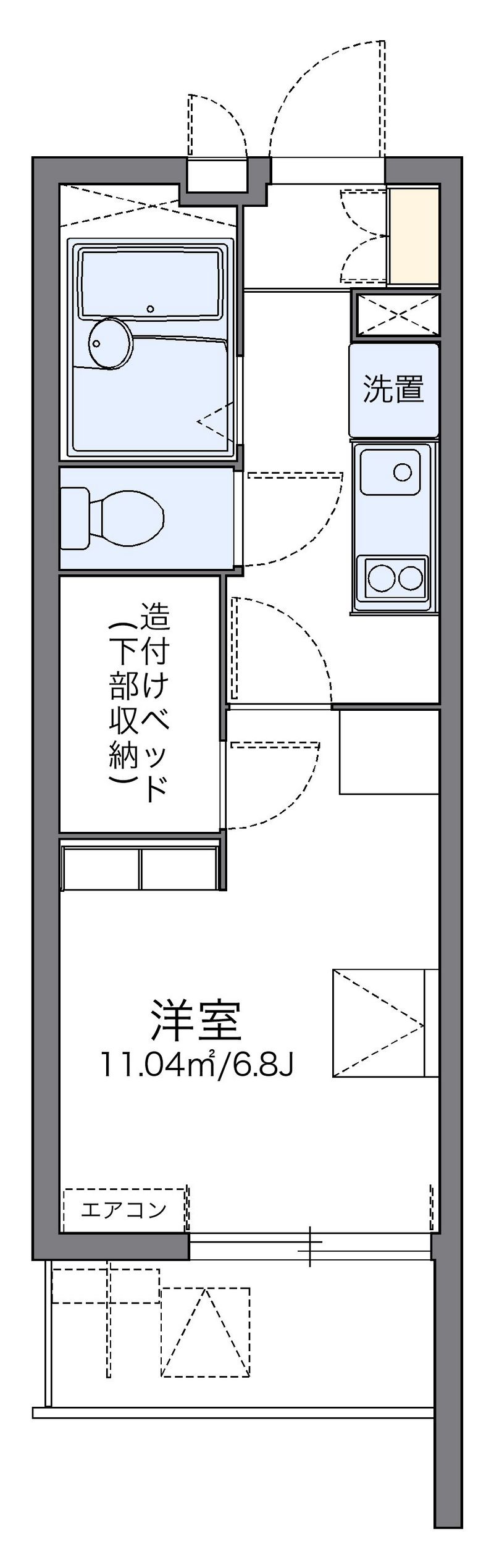 leopalace Riverside Gotanno Sơ đồ nhà