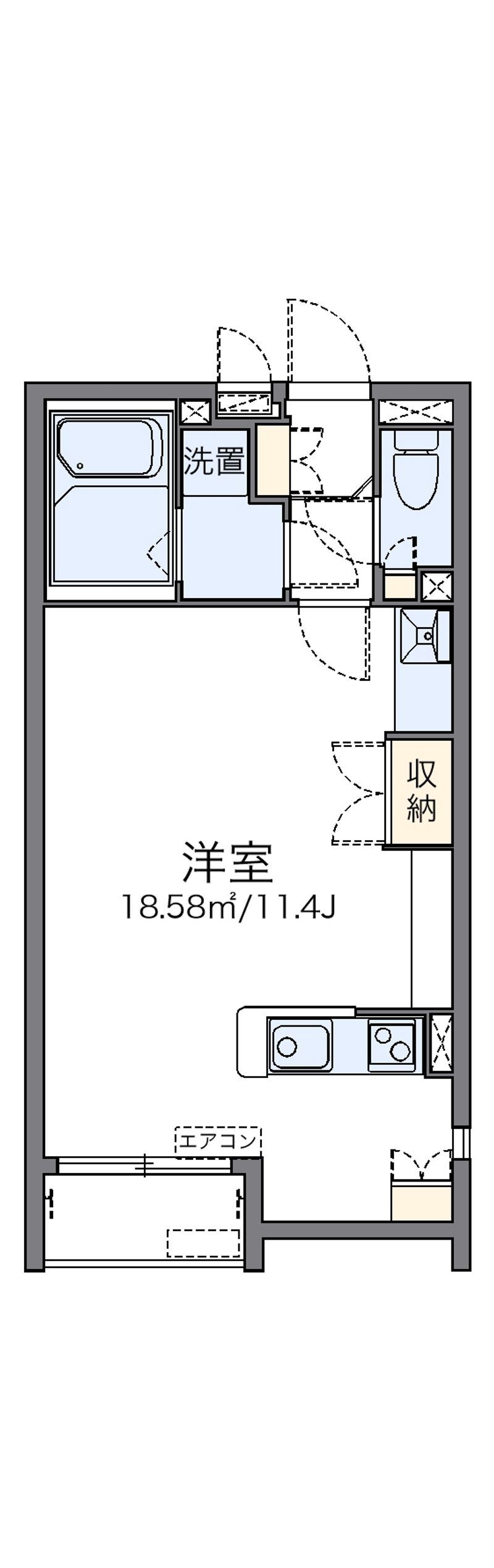 LEONEXT Hokuto III 户型图