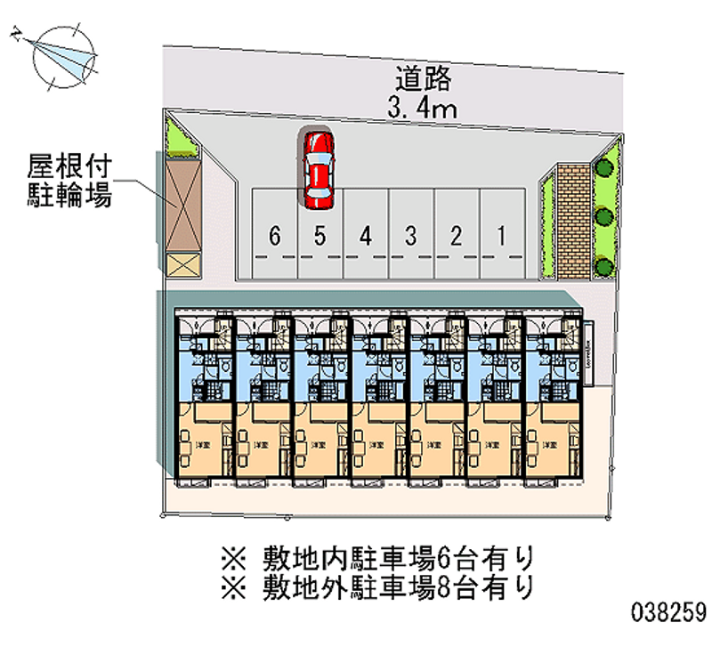 38259 Monthly parking lot