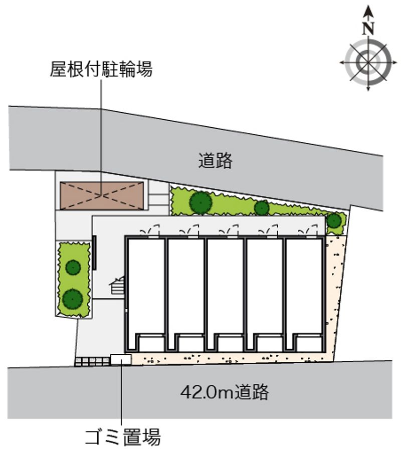 レオネクストサンモールⅢ 配置図