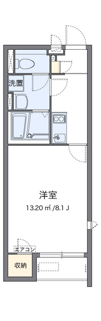 クレイノアベイユＮⅡ 間取り図