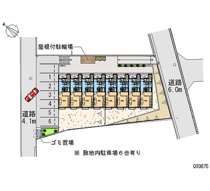 レオパレスＣＩＥＬＯ 月極駐車場