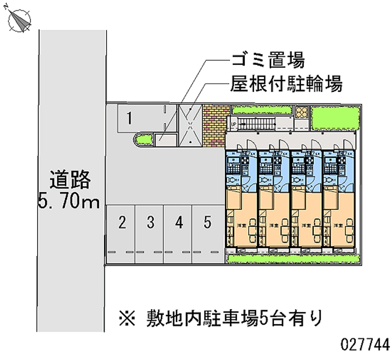 27744月租停車場