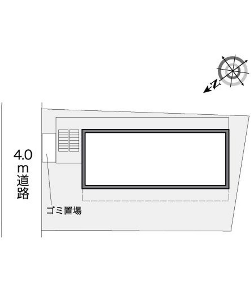 レオパレス南花園Ｊ１ 配置図
