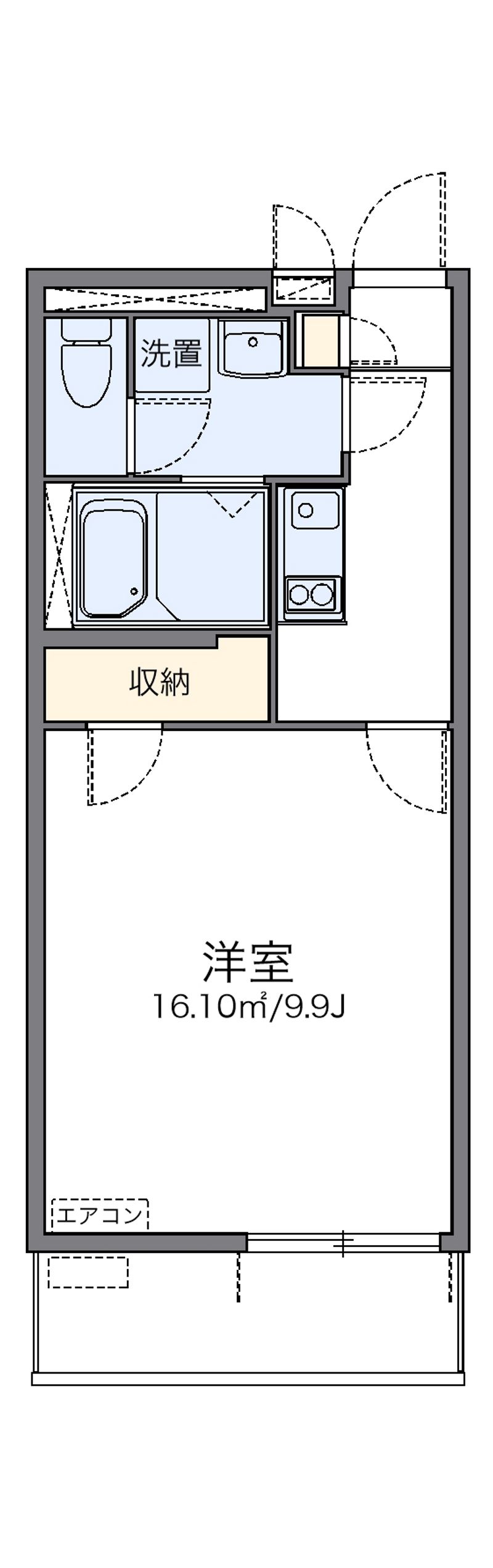 レオネクスト菜の花 間取図
