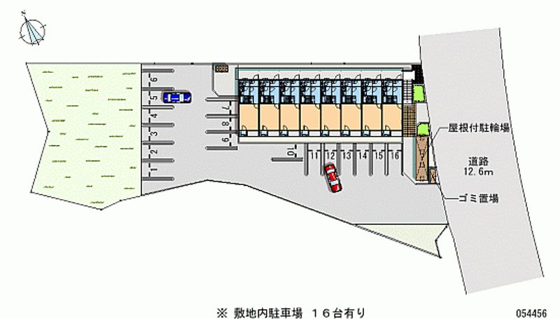 54456月租停車場