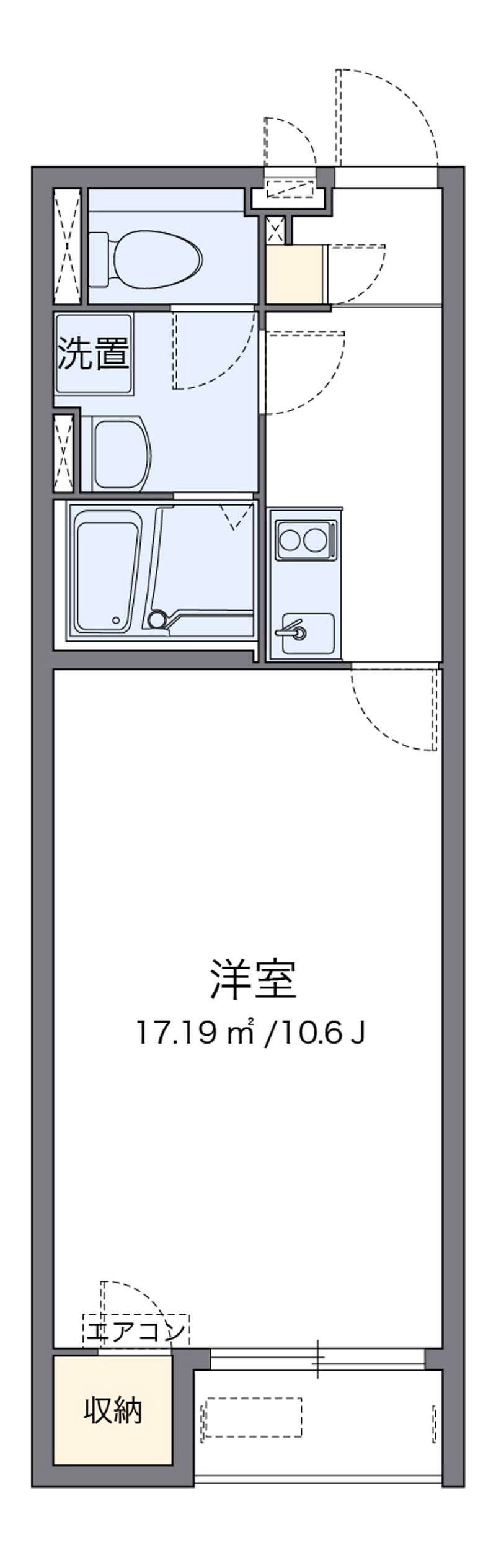 クレイノＳＡＫＵＲＡ 間取図