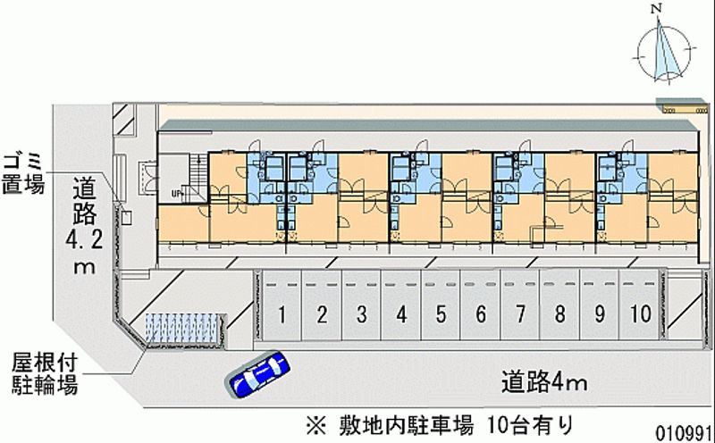 10991 Monthly parking lot