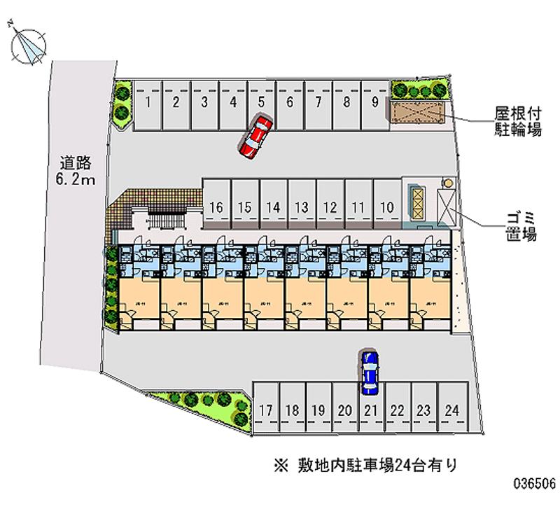 36506 Monthly parking lot