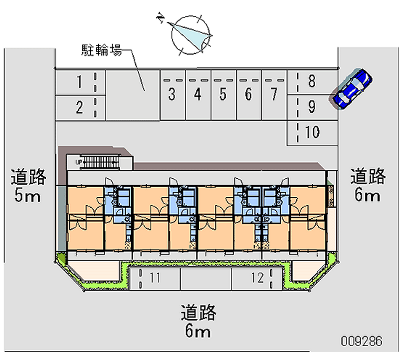 レオパレスフラワー開成 月極駐車場