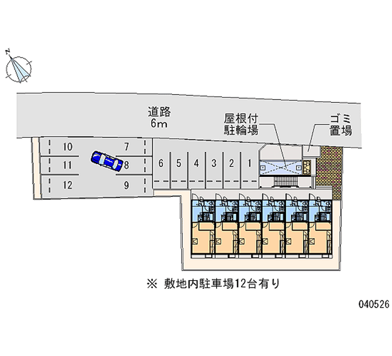 40526 Monthly parking lot