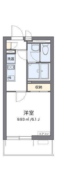 クレイノバローネ元城 間取図