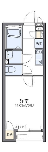 レオネクストアナスタシア 間取図