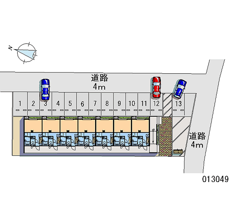 レオパレスラ・ポール 月極駐車場