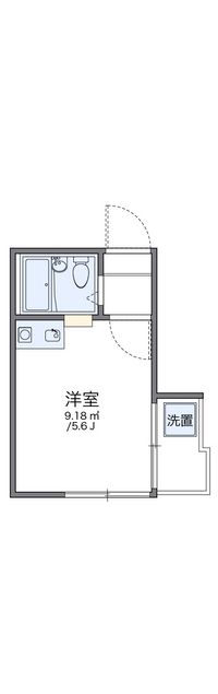 レオパレス西川口第２ 間取り図