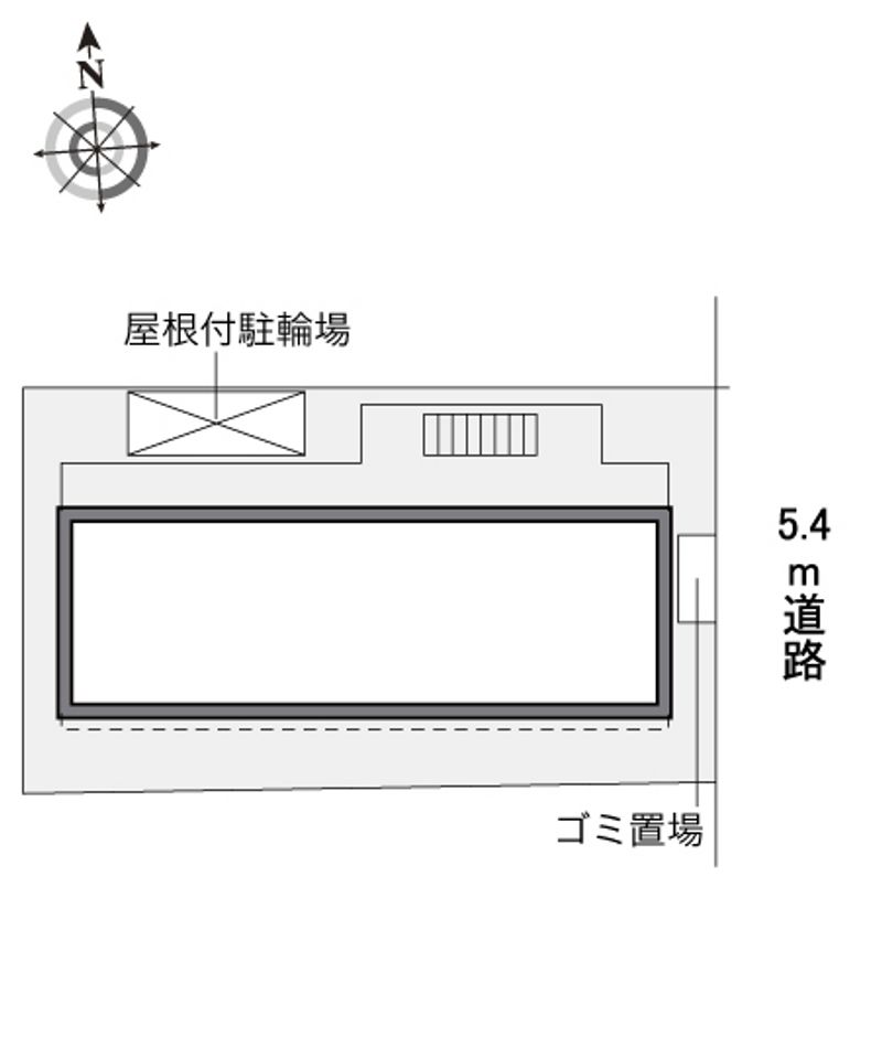 レオパレスエレンシア 配置図