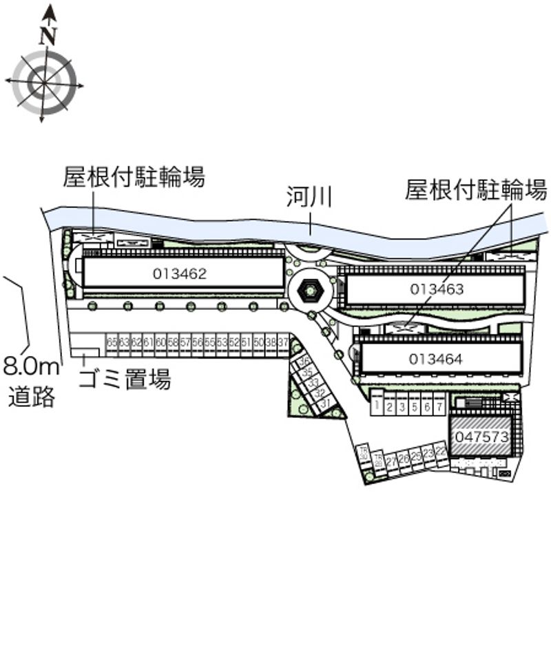 レオネクストＯＨＩⅤ 配置図
