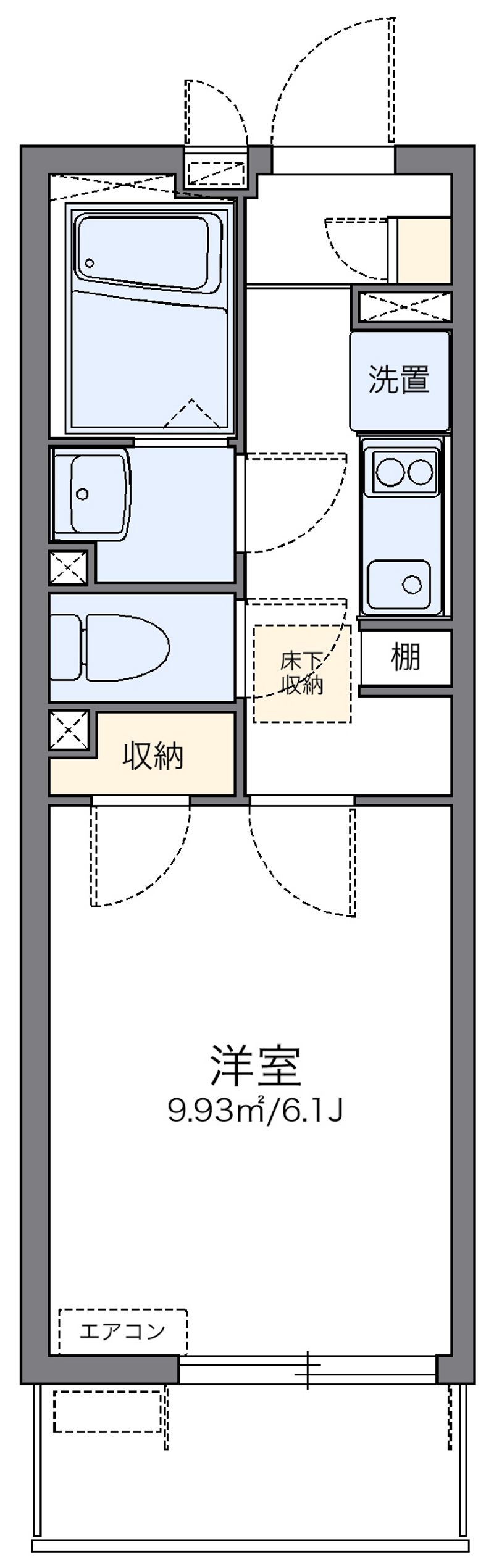 レオネクストユーポート　大宮 間取図